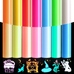 S67 Glow in Dark Self Adhesive Vinyl